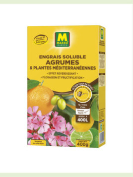 Engrais soluble Agrumes et Plantes Méditérranéennes Bio