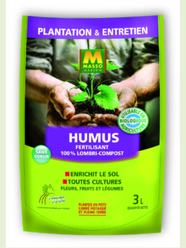 Humus fertilisant bio