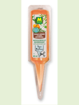 Pipettes Engrais Agrumes et Plantes Méditerranéennes 40 ml UAB